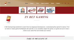 Desktop Screenshot of inbetgaming.com